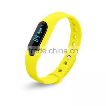 Heart rate sport bracelet running meter step smart bracelet