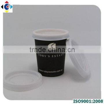 2015 hot sale high quality 4oz disposable small coffee cups with lip