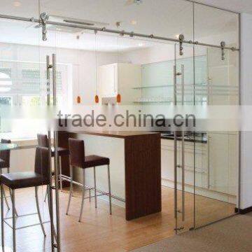 attractive glass office partition system