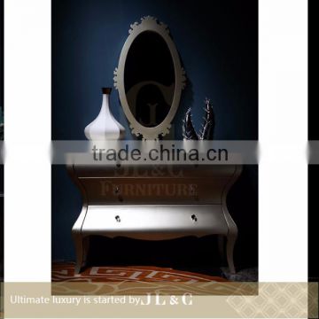 AM05-01 Oval-shaped Mirror for Luxury Bedroom Sets-JLC Luxury Home Furniture