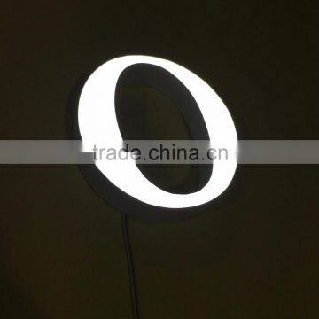 Epoxy Resin Led Light Letter Sign for Outdoor Company Logo