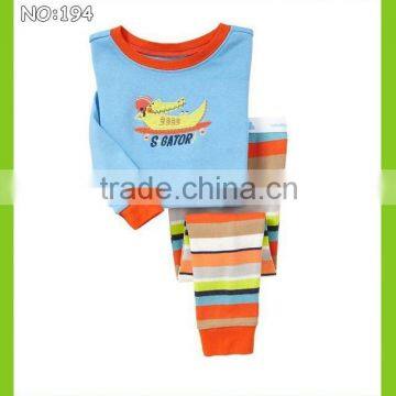 new gator pyjamas set 100 cotton sleepwear lovely children cartoon pajamas