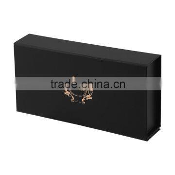 Custom black cardboard folding rigid gift box                        
                                                                                Supplier's Choice