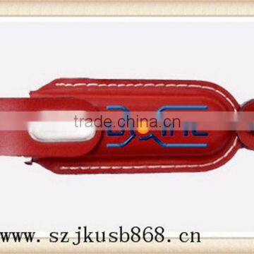 Newly design top quality usb leather bracelet