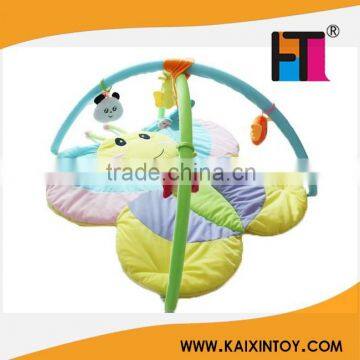 Baby indoor fun play blanket butterfly style with fitness frame