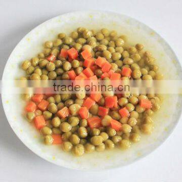 canned mixed vegetables green peas with carrots