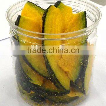 Supply VF Healthy Snack -Vacuum Fried dried pumpkin crips