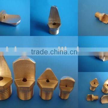 Brass flat spraying spray nozzle