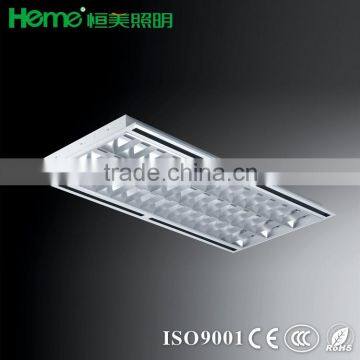 T5 recessed lighting troffer grille lighting lamp light fixture with air slot outlet