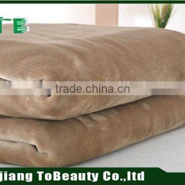 cheap wholesale camel acrylic blanket