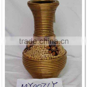 Handicraft Cheap Wicker Vase for Artificial Flowers photo-3