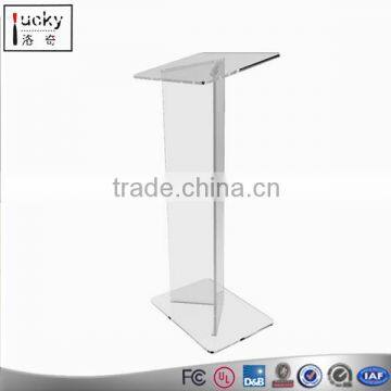 Shenzhen Manufacture Wedding Reception Desk Custom Size Shape Speech Desk/table photo-3