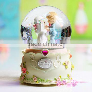 top quality wedding water globe memories wedding gift