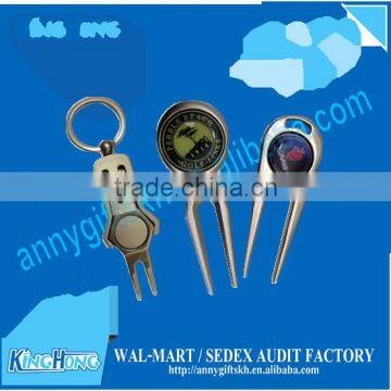 Custom multi function Divot tool & key chain