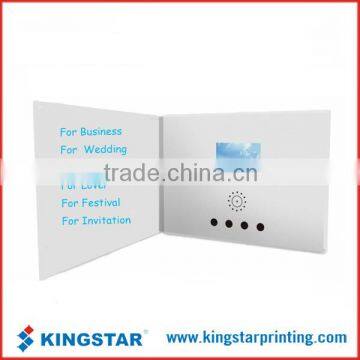 video module greeting card