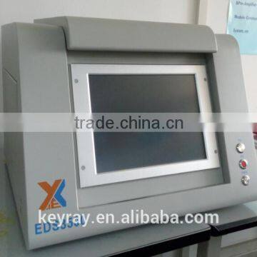 Si-pin detectors gold testing machine xrf fluorescence metal analyzer