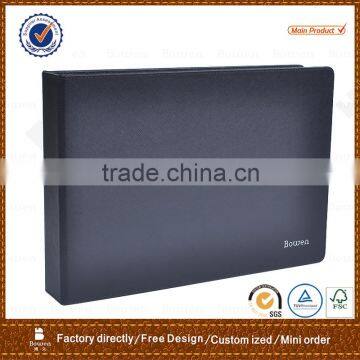 PU Leather File Folder/document Holder With 3 Ring Binder photo-2