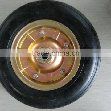 high quality 13 inch cart wheel solid rubber tires