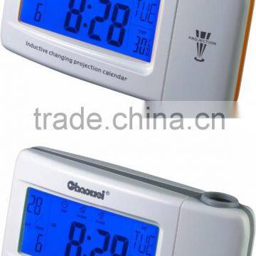 Clapping Controlled Projection Clock