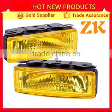 12v 24v rectangular square universal fog light