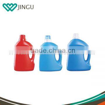 Plastic liquid detergent bottle