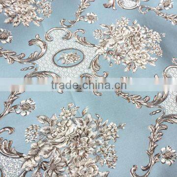 High Quality Fabric With High Density Satin 3D Embossed Jacquard Fabrics With Wide Width photo-3
