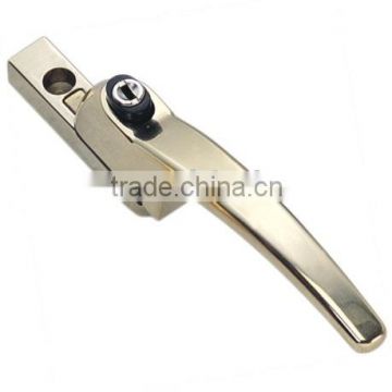 60123631* Zinc alloy door and window handle with lock