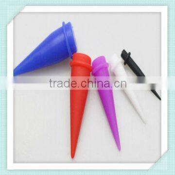 2013 New Design silicone body piercing jewelry ear taper