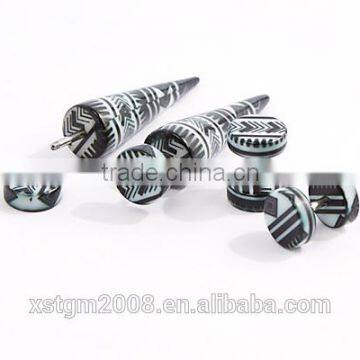 Ear Fake Plug Punk Rock Gothic gay body jewelry