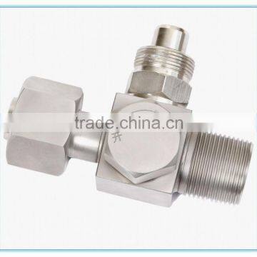 china manufacture ISO9001,CE SF6 gas charging valve