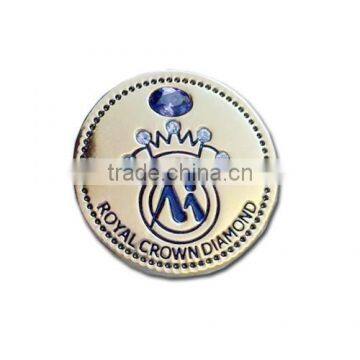 Round Shape Soft Enamel Pin Badge Holder