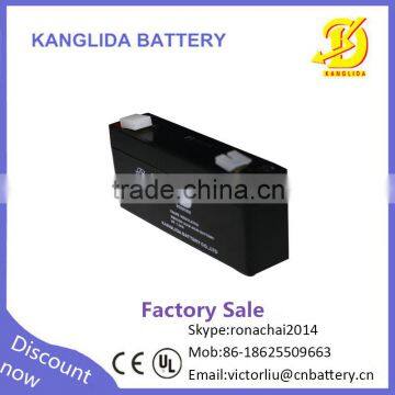 High performance 6v 1.3ah vrla battery power accumulator