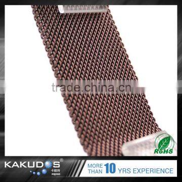 Multiple Designs Custom Logo Popular Mesh Watch Band for Apple Watch photo-3