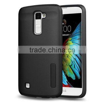 LZB Dualpro TPU PC 2 in 1 Hybrid Cell Phone Case for LG K10,For LG K10 Case