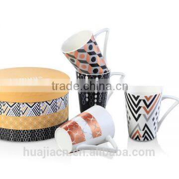 HJBD304-505 SET OF 4 MUGS