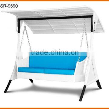 Luxury Garden Hanging Swing Chair With Canopy