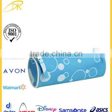 custom pencil bag wholesale, printed barrel pencil cases