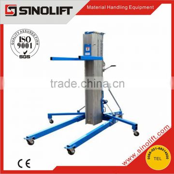 2015 Sinolift LGA Series Foldable Material Lifts Manual Lifting Equipment with CE Certificate