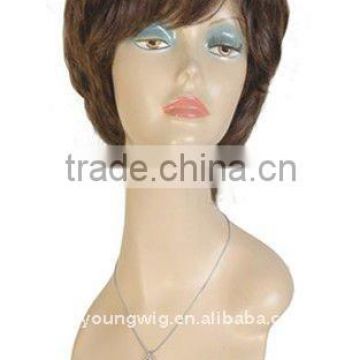 Old ladies short hair wigs for black women