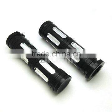 1" 25mm Retro Aluminum CNC Handle Bar Hand Grips For Harley Sportster Touring Dyna Softail Custom