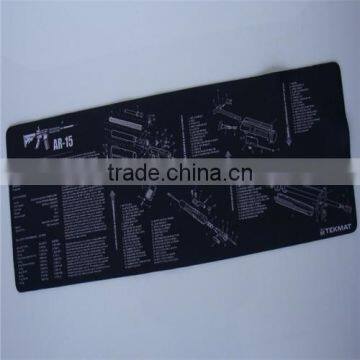 fabric branded rubber bar mat