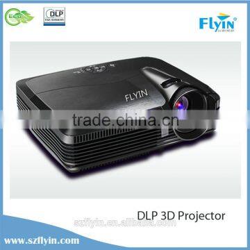 High Definition FLYIN 1080P DLP Link Low Cost Projector, 3D Projector, Full Hd 3d Led Projector