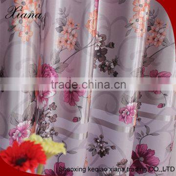 Costly style & Hot selling blackout curtain newest design printed fabric