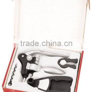 zinc alloy wine opener set