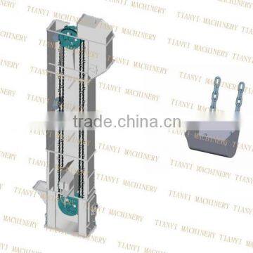 Vertical Chain Type Bucket Elevator Conveyor Design for Sale photo-3