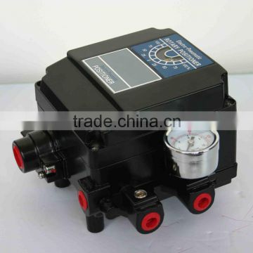 POV Shanghai made high quality regulating valve positioner electropneumatic