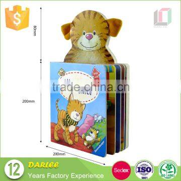 3D cartoon cardboard perfect binding children english story book printing