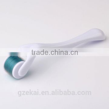 PREMIUM Derma Roller 540 White Handle with Blue head Surgical Stainless Steel Microneedle Roller for Face and Body