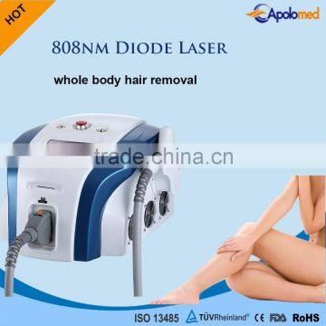 Apolomed Acne treatment skin rejuvenation 755 810 1064NM diode laser 808nm