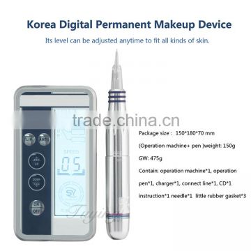 Variable speed permanent make up Machine Skin micro needling device